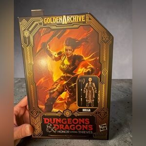 Dungeons & Dragons Holga Action Figure - Red/Orange Artwork
